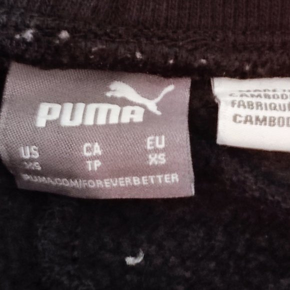 Puma black jogger women's size XS - Picture 5 of 6